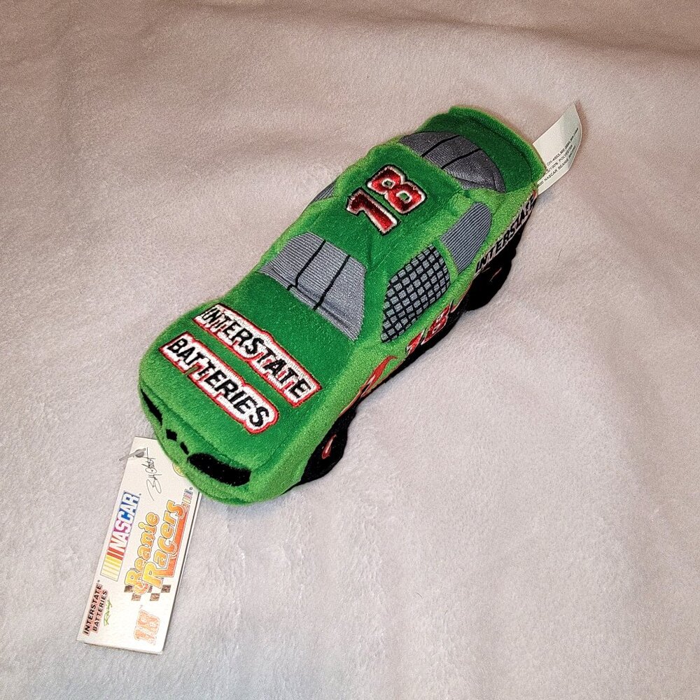 Vintage 1998 Nascar Beanie Racer Bobby Labonte #18 Plush